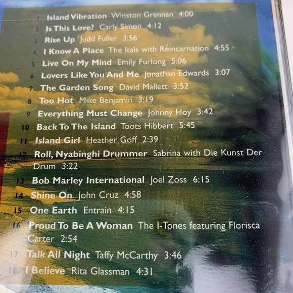 CD Back to the Island Reggae from Marthas Vineyard Carly Simon Var Artists New - Picture 3 of 6
